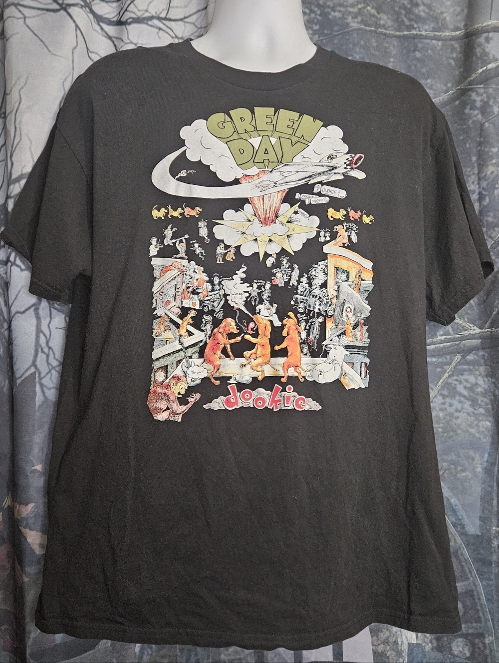 Green Day Dookie Band Tee